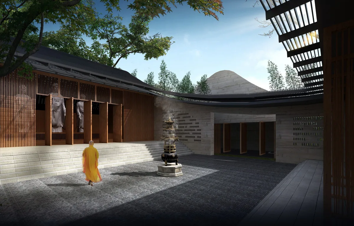 BIM建筑|融素——一座现代寺庙的初现 / 墨泰建筑