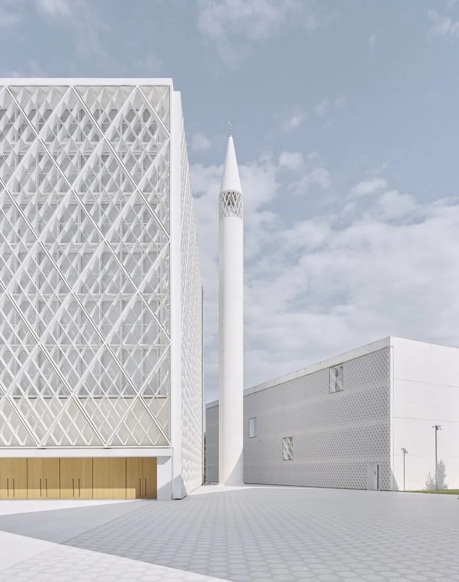 BIM建筑|纯净与圣洁：卢布尔雅那伊斯兰宗教与文化中心 / Bevk Perović arhitekti