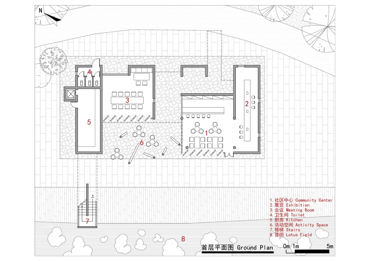 BIM建筑|都团村公共服务中心，福建 / 三文建筑