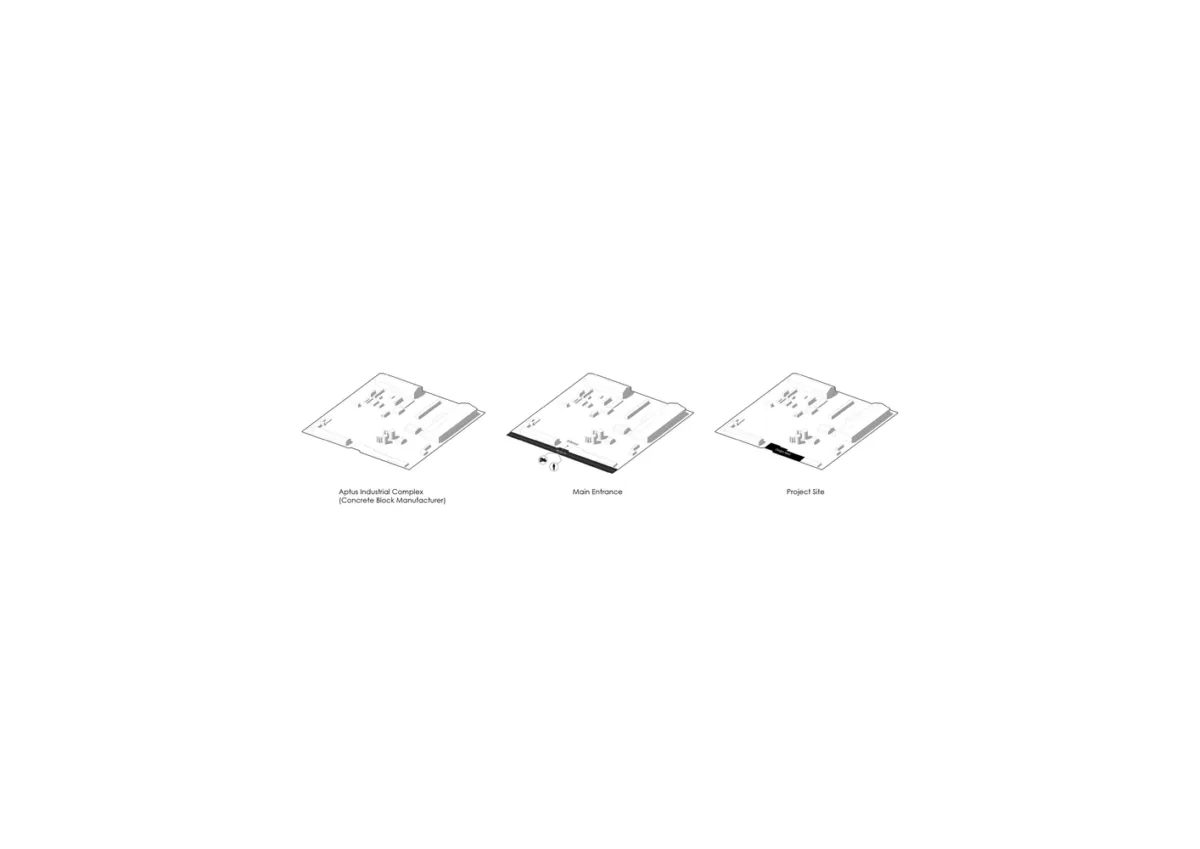 BIM建筑|Aptus 工厂展厅，庭院与光影之歌 / Hooba Design