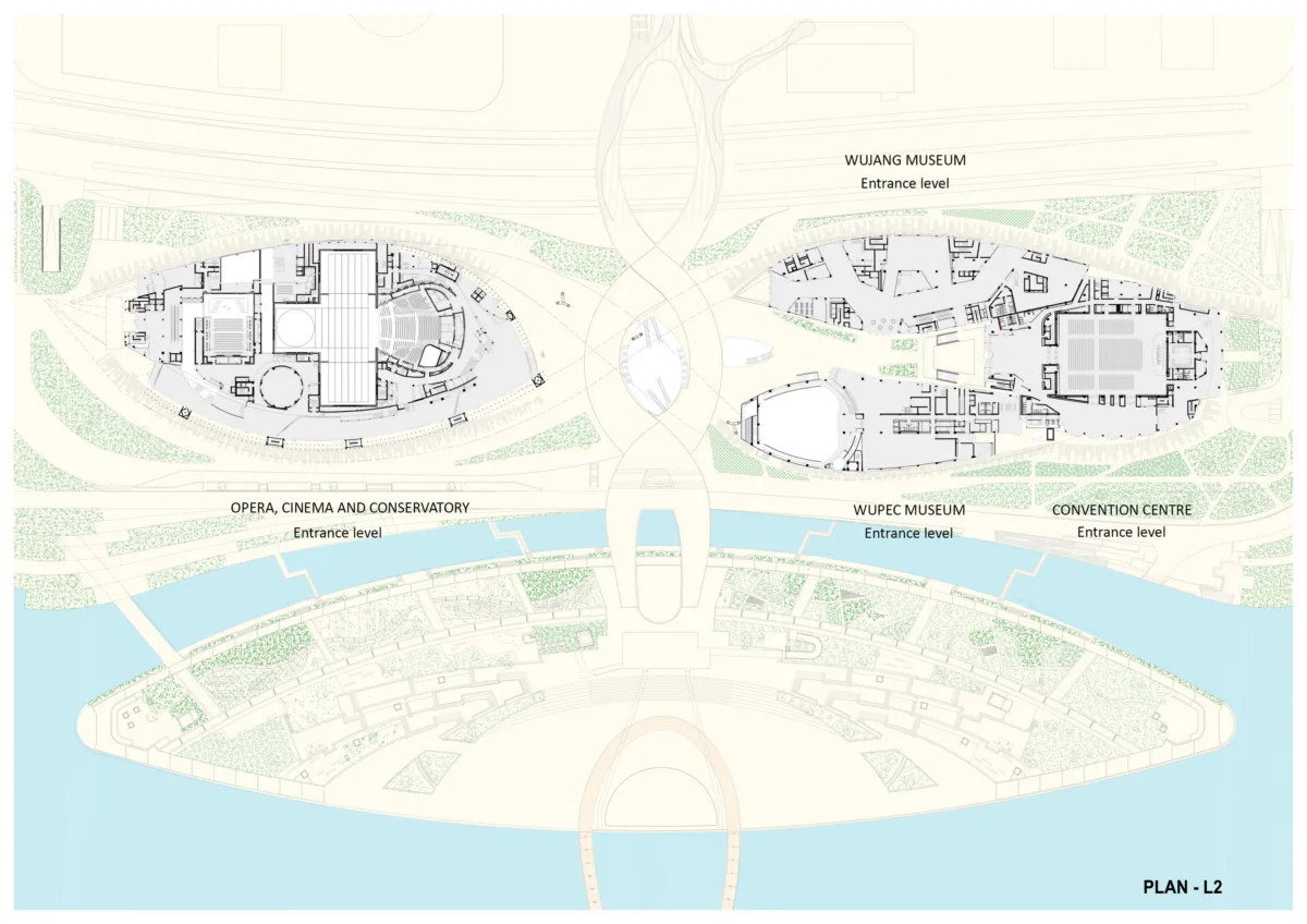 BIM建筑|苏州湾大剧院：太湖之畔的“飘带” / 克里斯蒂安·德·包赞巴克