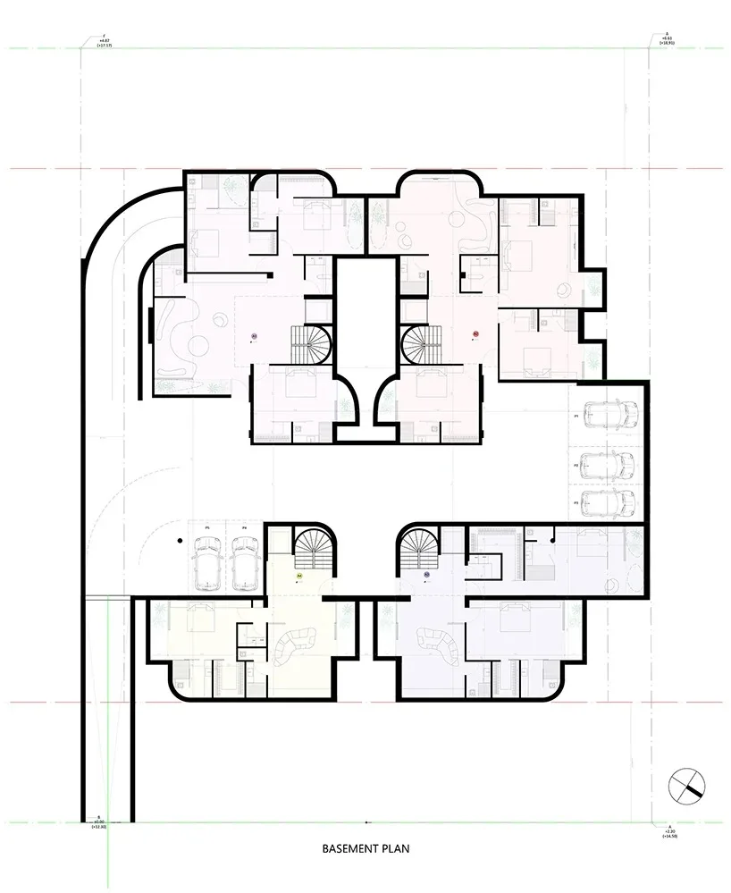 BIM建筑|来自自然的蝴蝶型住宅 | 314建筑工作室
