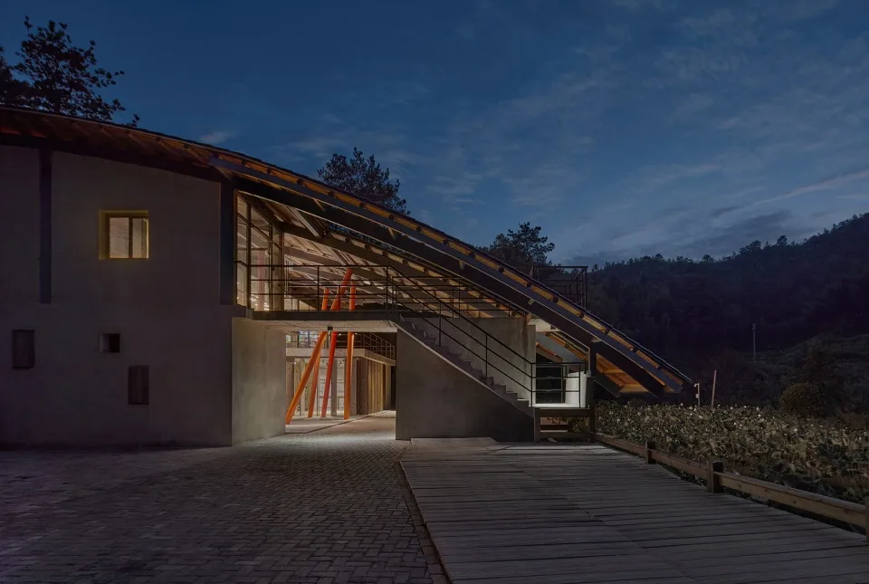 BIM建筑|都团村公共服务中心，福建 / 三文建筑