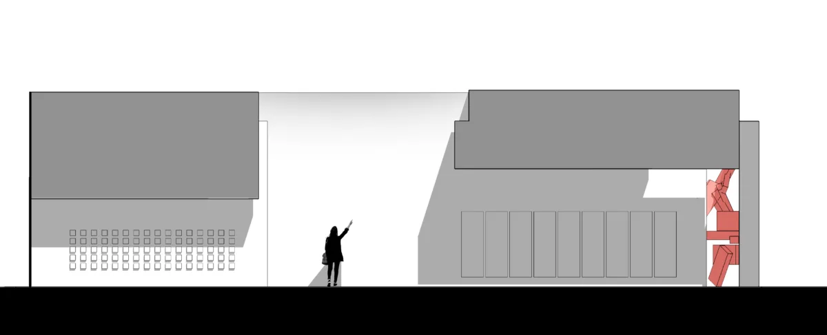 BIM建筑|ANBONG HOME 艺术涂料展厅 / 艾克建筑设计