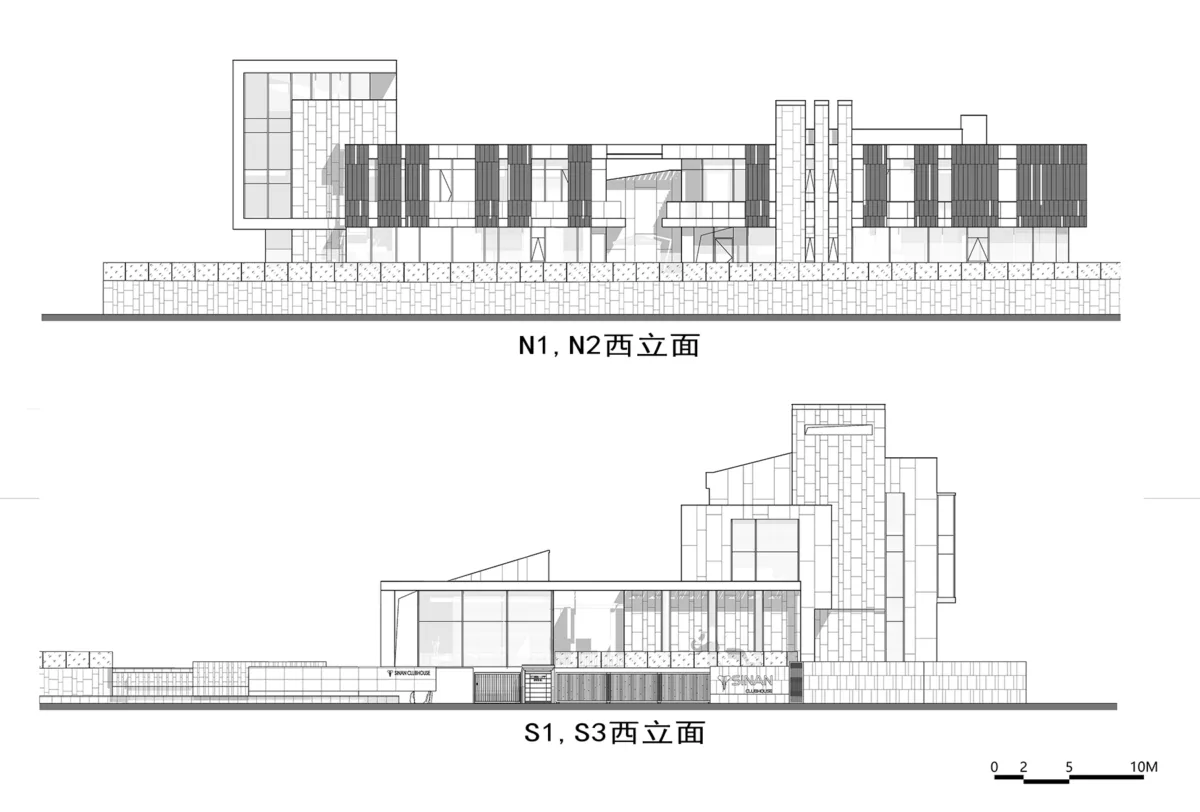 BIM建筑|钱湖02-3C地块项目 / 洪伟工作室
