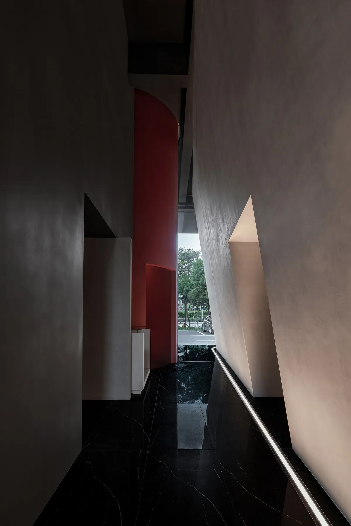 BIM建筑|麦蒙服饰办公前厅，自然奇趣 / 正方良行设计
