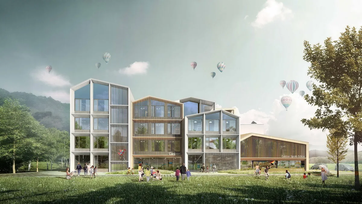 BIM建筑|杭州临安·风之谷户外自然学校 / GWP Architects