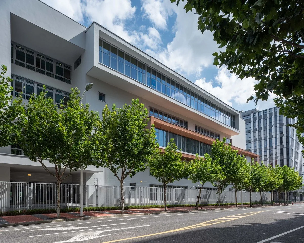 BIM建筑|华东师范大学第二附属中学前滩学校及冰厂田前滩幼儿园 / 致正建筑工作室+大正建筑事务所