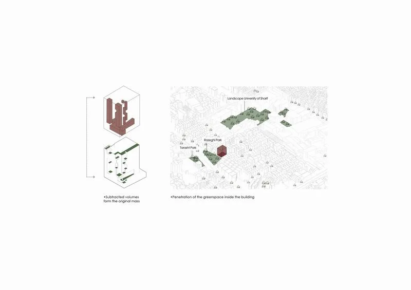 BIM建筑|砖石结构像素化装饰 | 谢里夫理工大学办公楼
