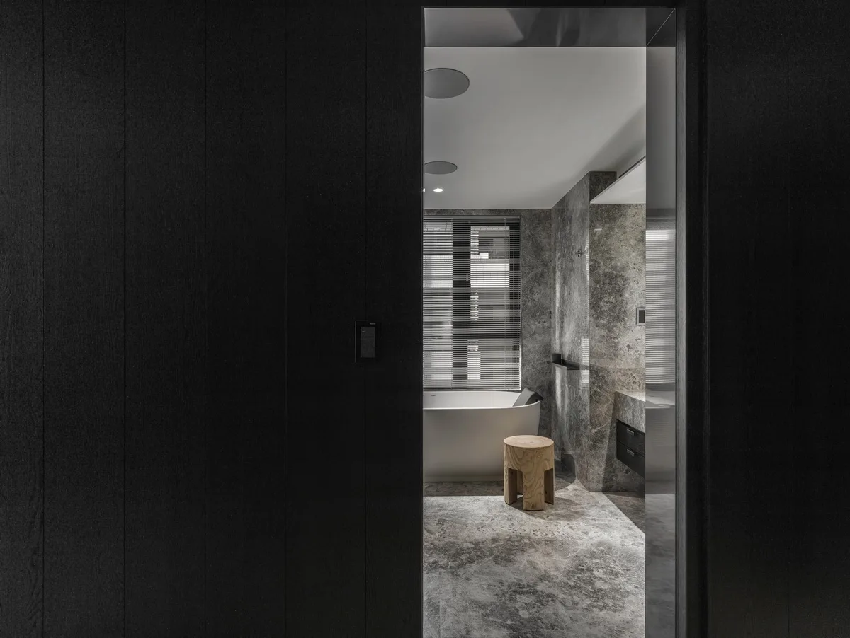 BIM建筑|墨片，纯粹轮廓的安静世界 / 水相设计
