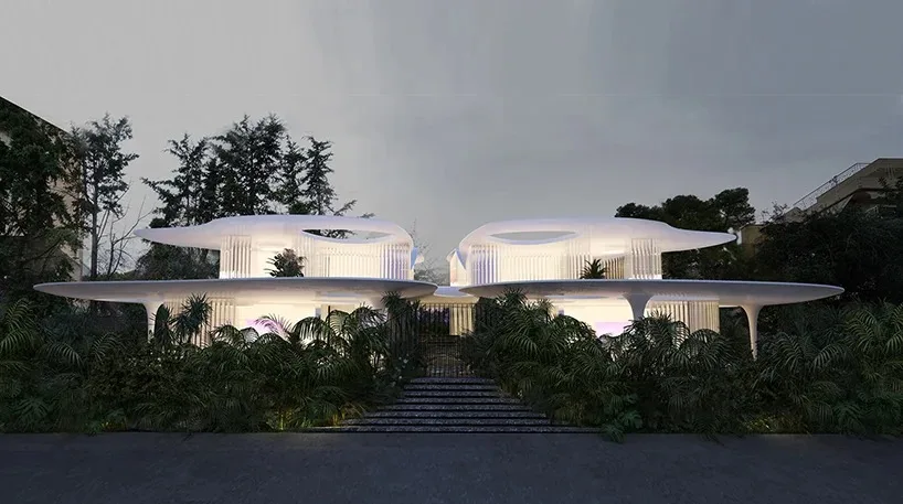 BIM建筑|来自自然的蝴蝶型住宅 | 314建筑工作室