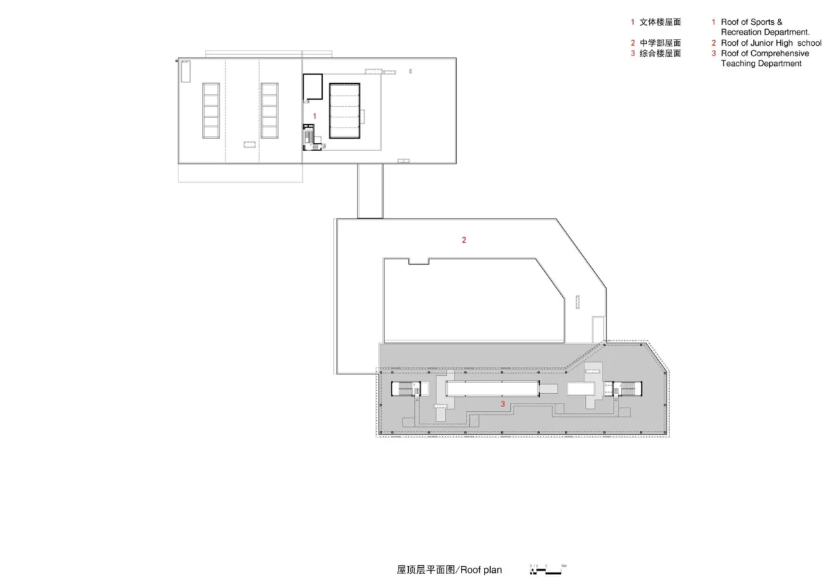 BIM建筑|华东师范大学第二附属中学前滩学校及冰厂田前滩幼儿园 / 致正建筑工作室+大正建筑事务所
