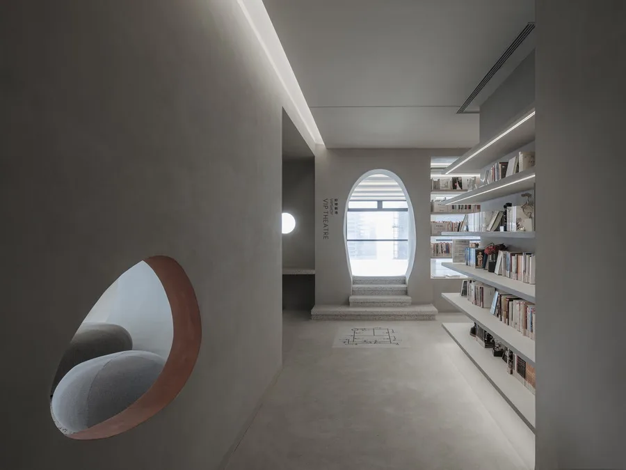 BIM建筑|朝彻书屋——一个抽象的港口城市 / Wutopia Lab