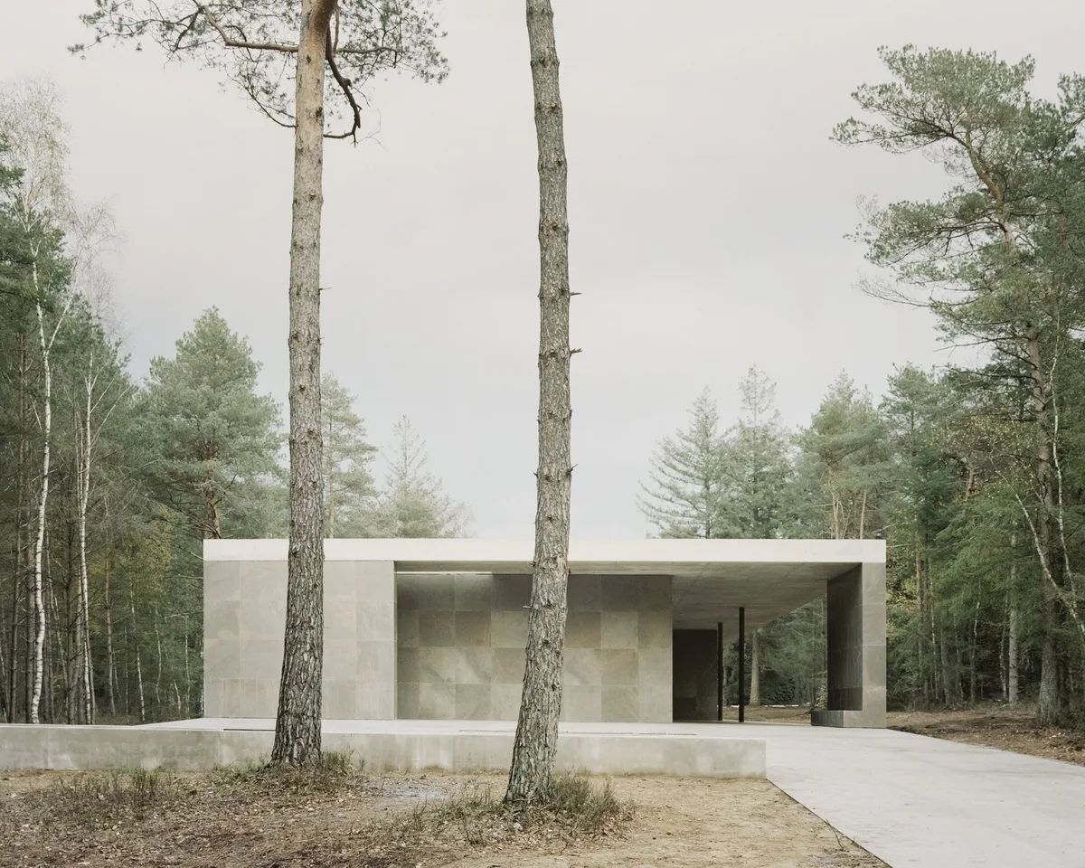 BIM建筑|荷兰受害者纪念堂“卢嫩馆”，消隐而平和 / KAAN Architecten