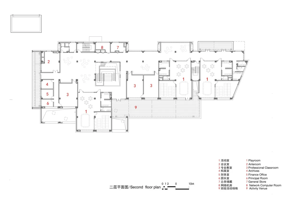 BIM建筑|华东师范大学第二附属中学前滩学校及冰厂田前滩幼儿园 / 致正建筑工作室+大正建筑事务所