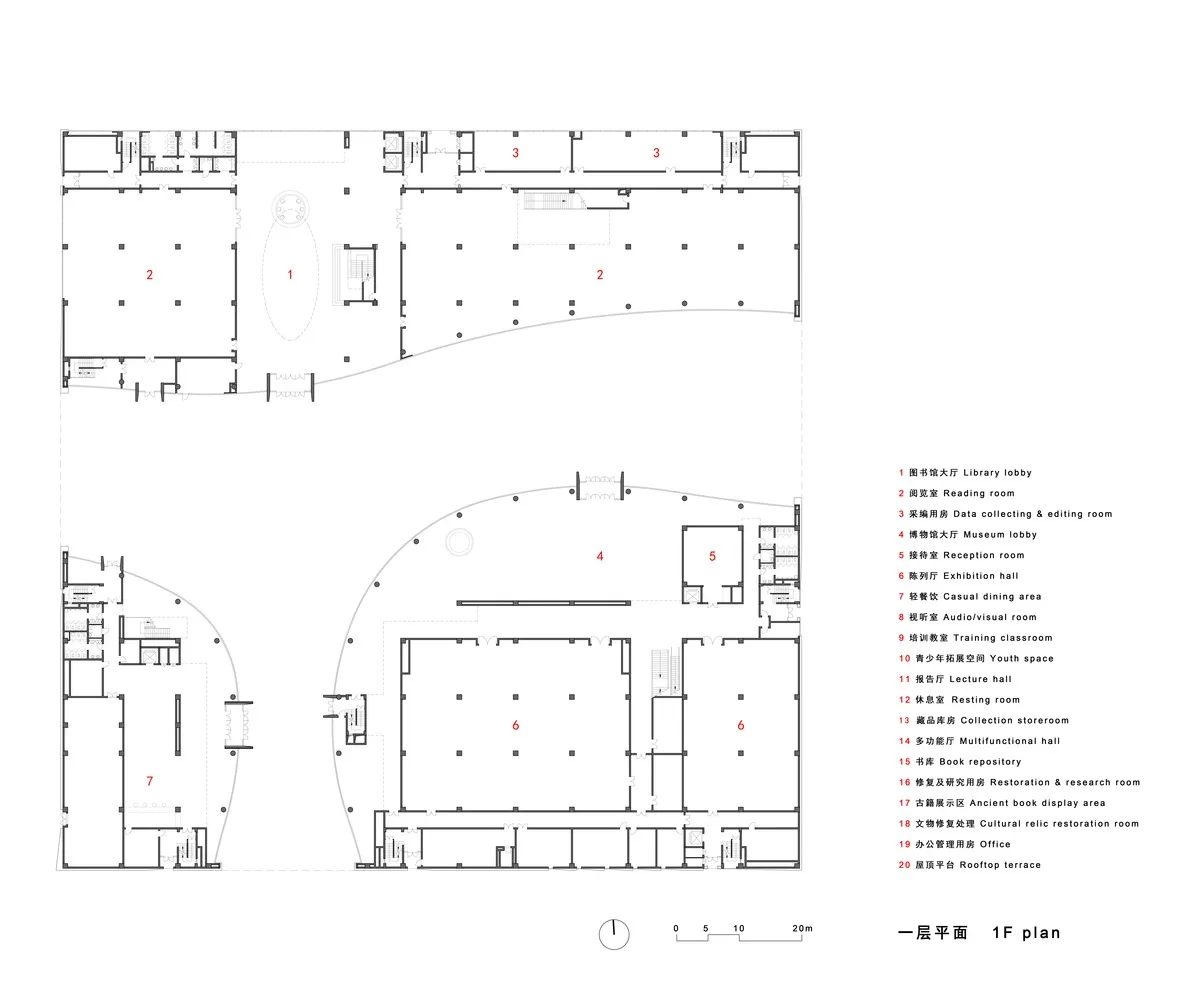 BIM建筑|嘉善博物馆、图书馆 / 浙江大学建筑设计研究院