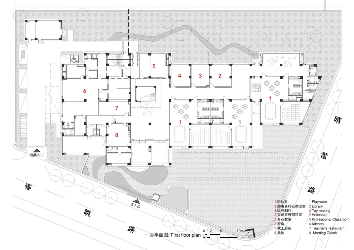 BIM建筑|华东师范大学第二附属中学前滩学校及冰厂田前滩幼儿园 / 致正建筑工作室+大正建筑事务所