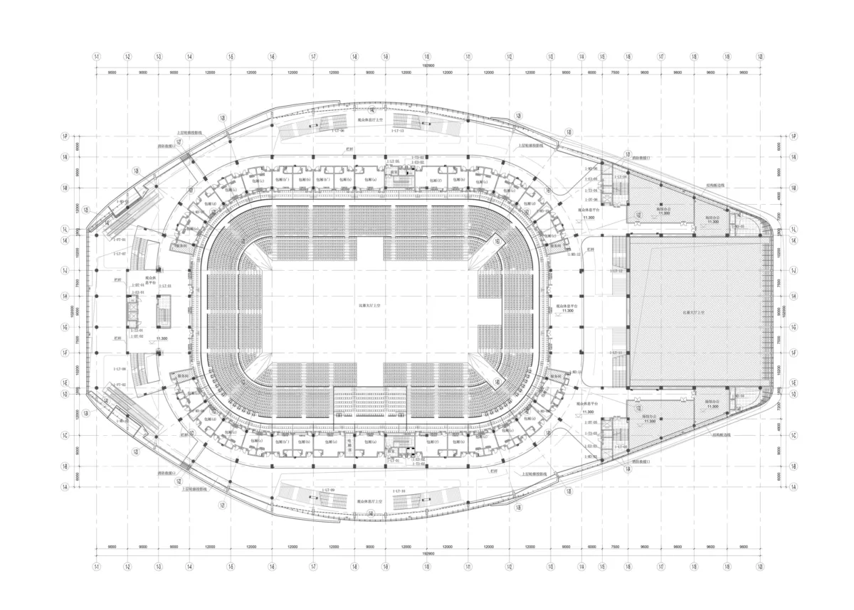 BIM建筑|宁波奥林匹克体育中心：运动空间的色彩美学 / CCDI卝智设计