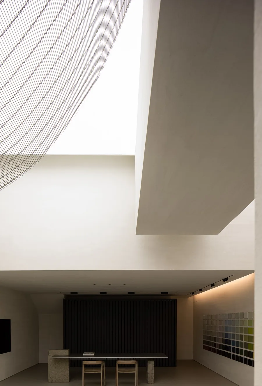 BIM建筑|ANBONG HOME 艺术涂料展厅 / 艾克建筑设计