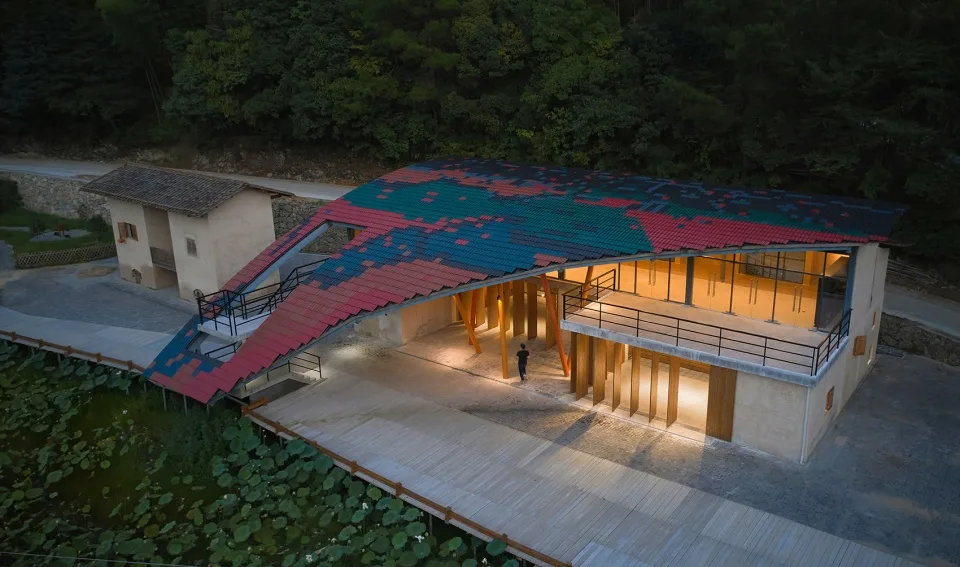 BIM建筑|都团村公共服务中心，福建 / 三文建筑