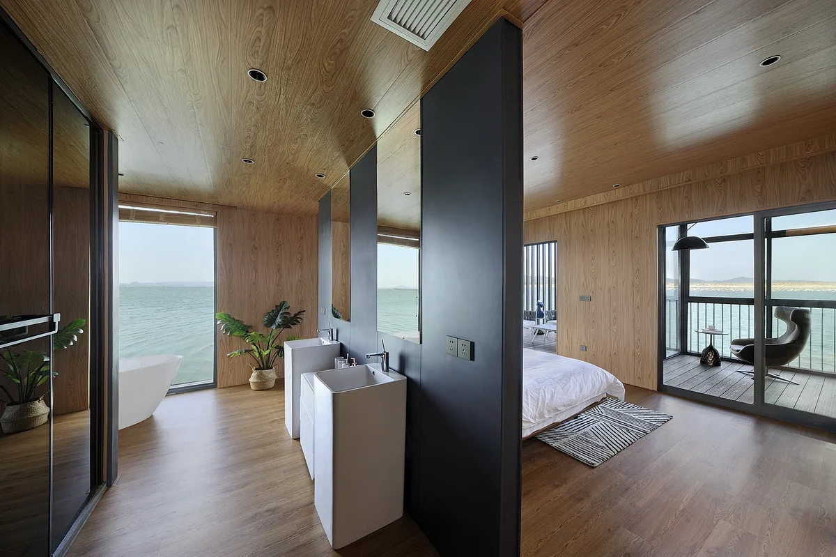 BIM建筑|Hi Sea 漂浮酒店 / 平衡空间设计