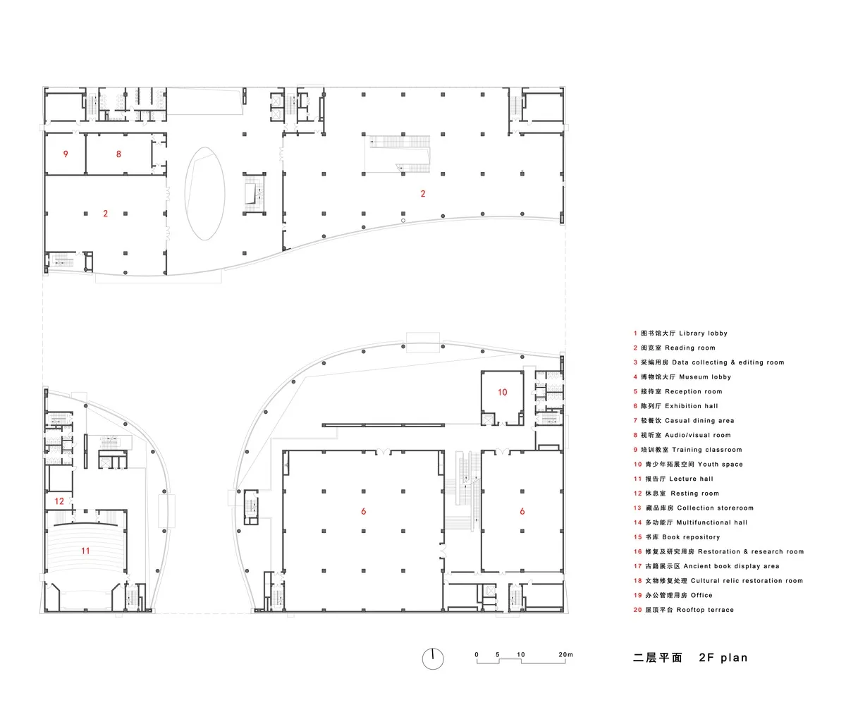 BIM建筑|嘉善博物馆、图书馆 / 浙江大学建筑设计研究院
