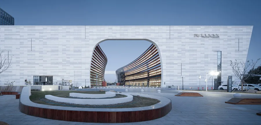 BIM建筑|嘉善博物馆、图书馆 / 浙江大学建筑设计研究院