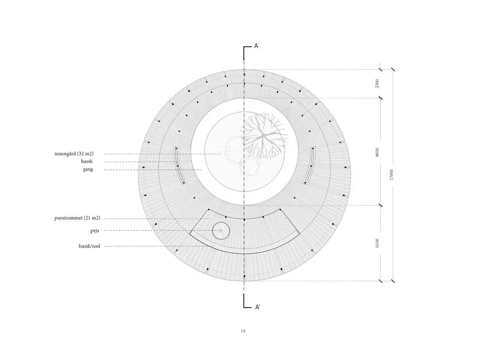 BIM建筑|Sanderumgaard花园凉亭，北欧古老与日式禅意风格的混合 / Squareone