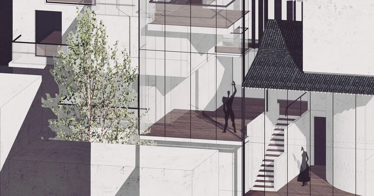 BIM建筑|福建龙岩B&B MIX私人住宅 混合型住宅设计记 / 上海垒空间与建筑设计工作室