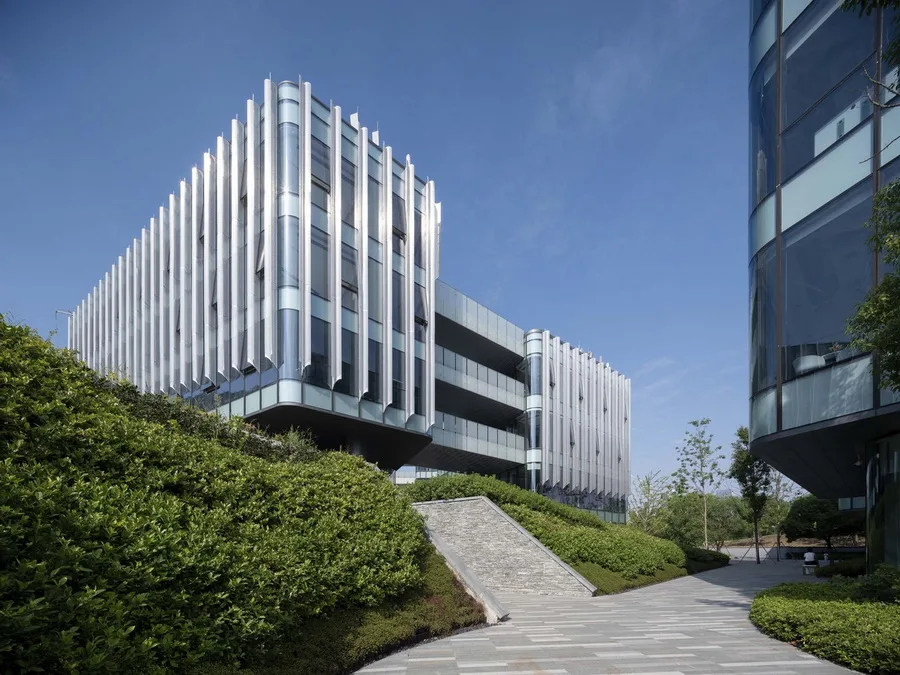 BIM建筑|南京生态科技岛新纬壹科技园区 / NBBJ