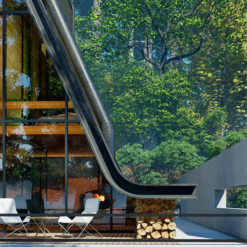 BIM建筑|伊朗机舱小屋“Kujdane” / Shomali Design