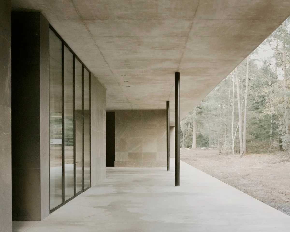 BIM建筑|荷兰受害者纪念堂“卢嫩馆”，消隐而平和 / KAAN Architecten