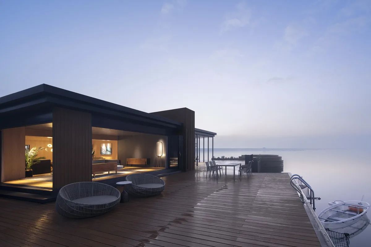 BIM建筑|Hi Sea 漂浮酒店 / 平衡空间设计