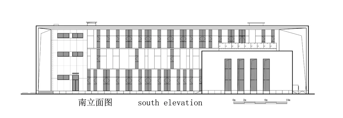 BIM建筑|广西贺州市.平桂档案馆——简洁至上 / 广西中盛建筑设计有限公司