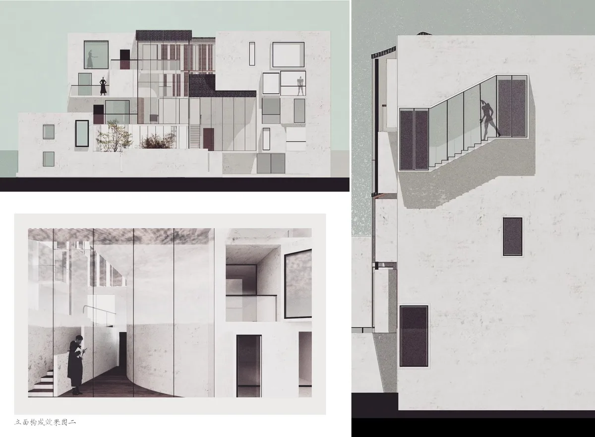 BIM建筑|福建龙岩B&B MIX私人住宅 混合型住宅设计记 / 上海垒空间与建筑设计工作室