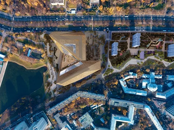 BIM建筑|PLP展示Yandex的莫斯科钛包总部设计