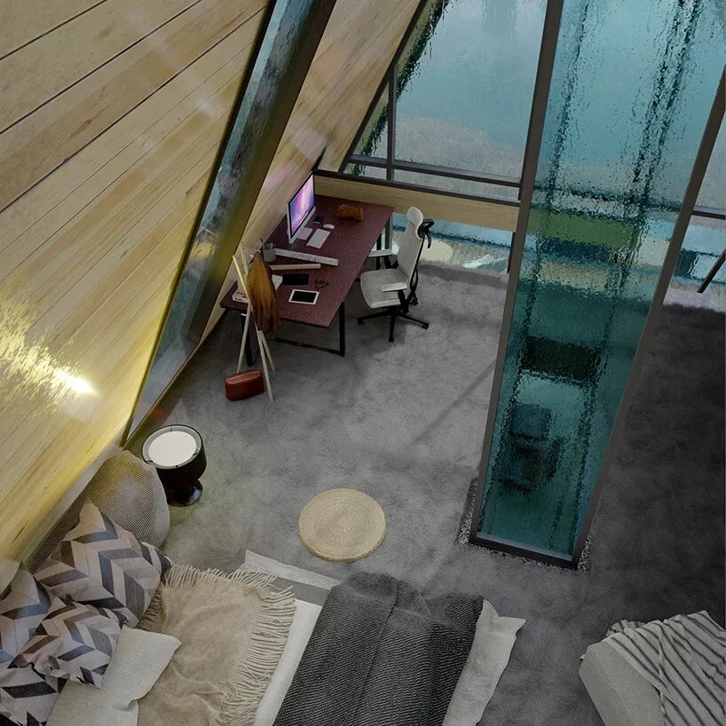 BIM建筑|伊朗机舱小屋“Kujdane” / Shomali Design