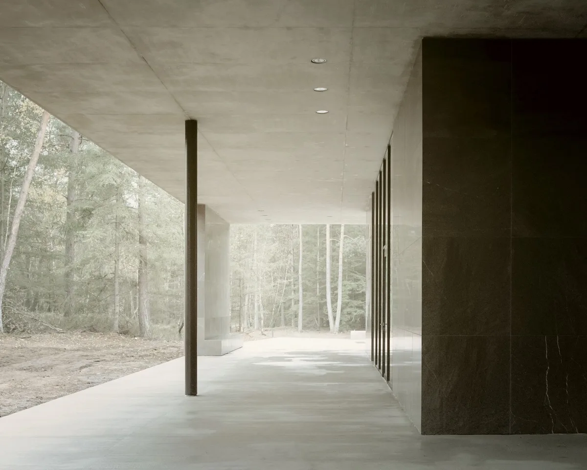 BIM建筑|荷兰受害者纪念堂“卢嫩馆”，消隐而平和 / KAAN Architecten