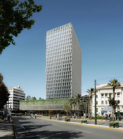 BIM建筑|PILA工作室修复比雷埃夫斯大厦