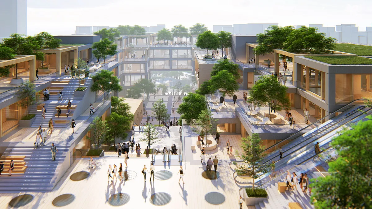 BIM建筑|深圳市文化馆新馆中标方案——文化方舟 / 局内建筑+中建科技