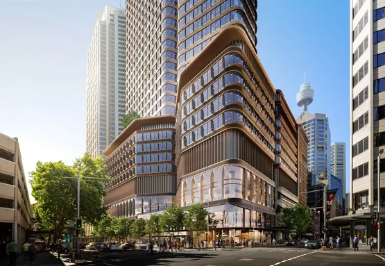 BIM建筑|福斯特展示悉尼摩天楼的视觉效果