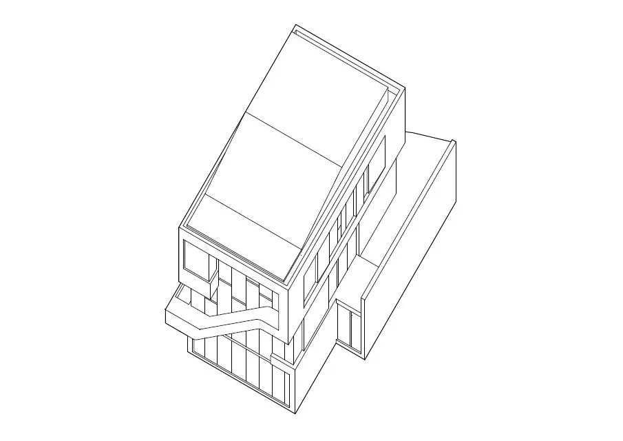 BIM建筑|山岚居 / 行一建筑