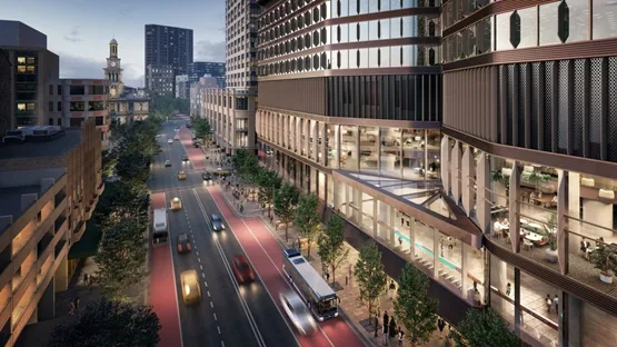 BIM建筑|福斯特展示悉尼摩天楼的视觉效果