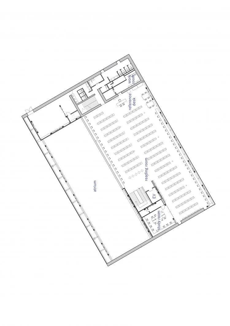 BIM建筑|Librio行桥：扭转与堆叠 / 三上建筑事务所