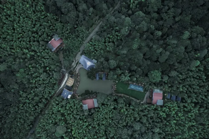 BIM建筑|南昆秘境艺术餐厅 / 城外建筑