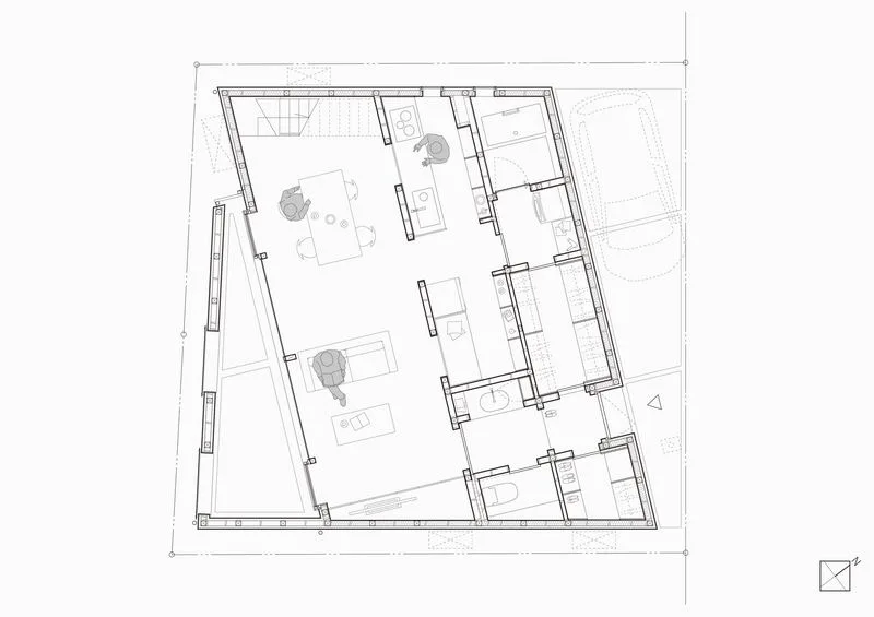 BIM建筑|日本密集住宅区的房屋空间巧思 | 日本独立住宅