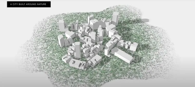 BIM建筑|沙特阿拉伯宣布将建造一条长170公里的AI城市，无车、无街道