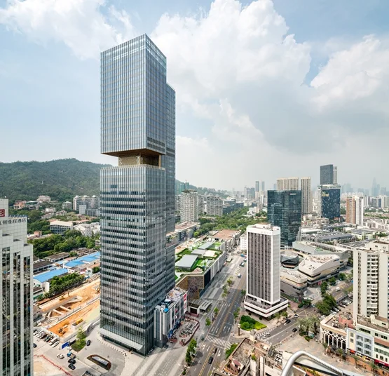 BIM建筑|OMA为深圳建造带露台的“王子广场”大厦