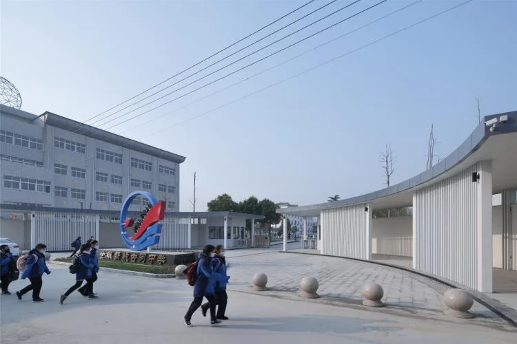 BIM建筑|乡村振兴之乡镇中学改造-全椒县新锐古河中学 / 上海思序建筑规划设计