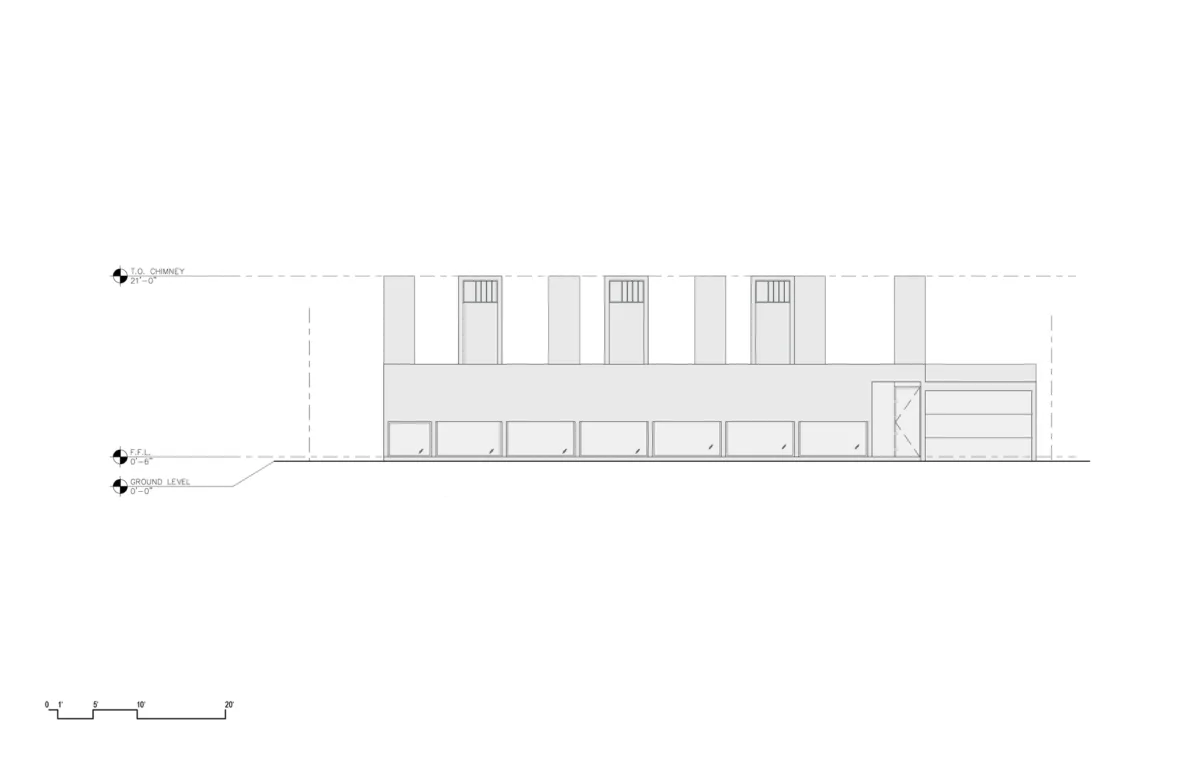BIM建筑|波多黎各白色“烟囱”住宅：一半封闭，一半外向 / FUSTER + Architects